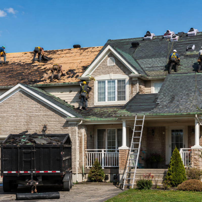 average cost of roof replacement